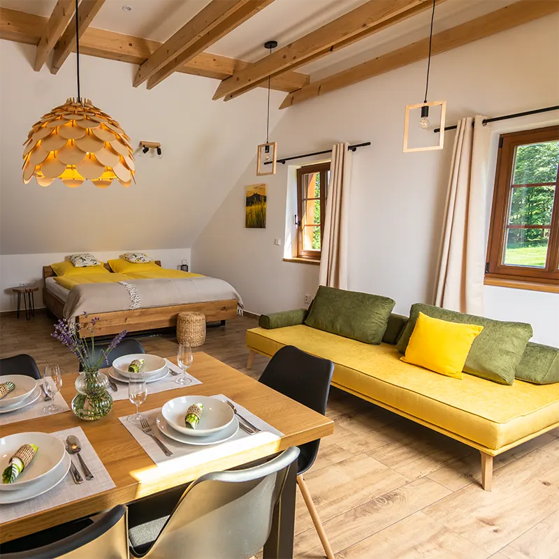 Apartmán Léto obývací část